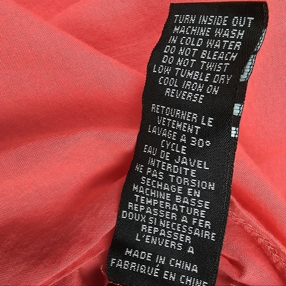 CHARLIE PAIGE Cotton Lightweight Lagenlook Blouse Tunic Pink White Womens Size M - Picture 12 of 12